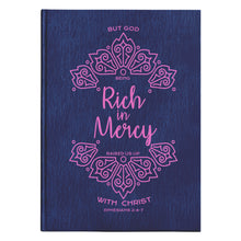 Load image into Gallery viewer, Rich in Mercy Premium Hardcover Journal (Ephesians 2:4-7)
