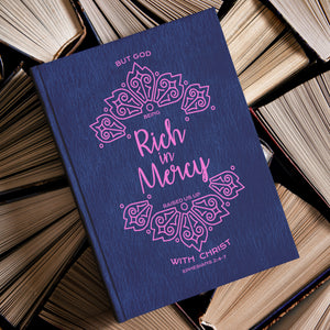 Rich in Mercy Premium Hardcover Journal (Ephesians 2:4-7)
