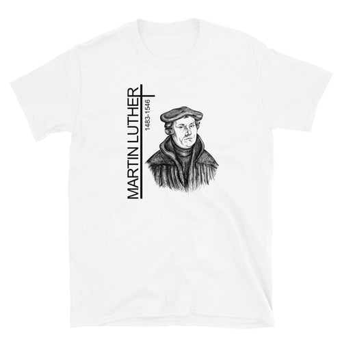 Martin Luther Portrait Short-Sleeve Unisex T-Shirt
