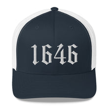 Load image into Gallery viewer, 1646 Westminster Confession of Faith Date Trucker Cap