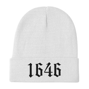1646 Westminster Confession of Faith Date Embroidered Beanie